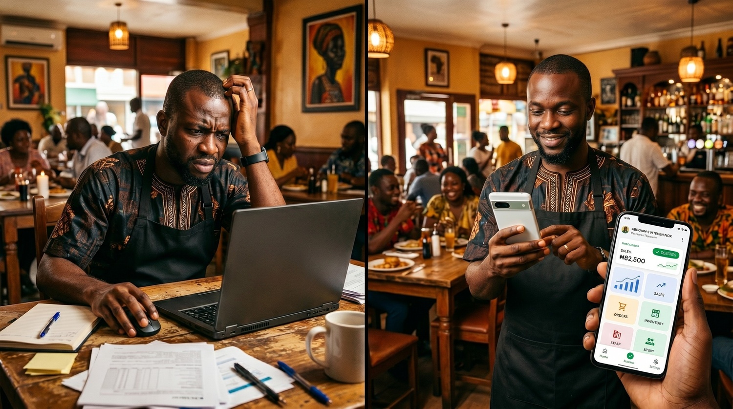 Restaurant tech stack built for African hospitality by Dinesurf