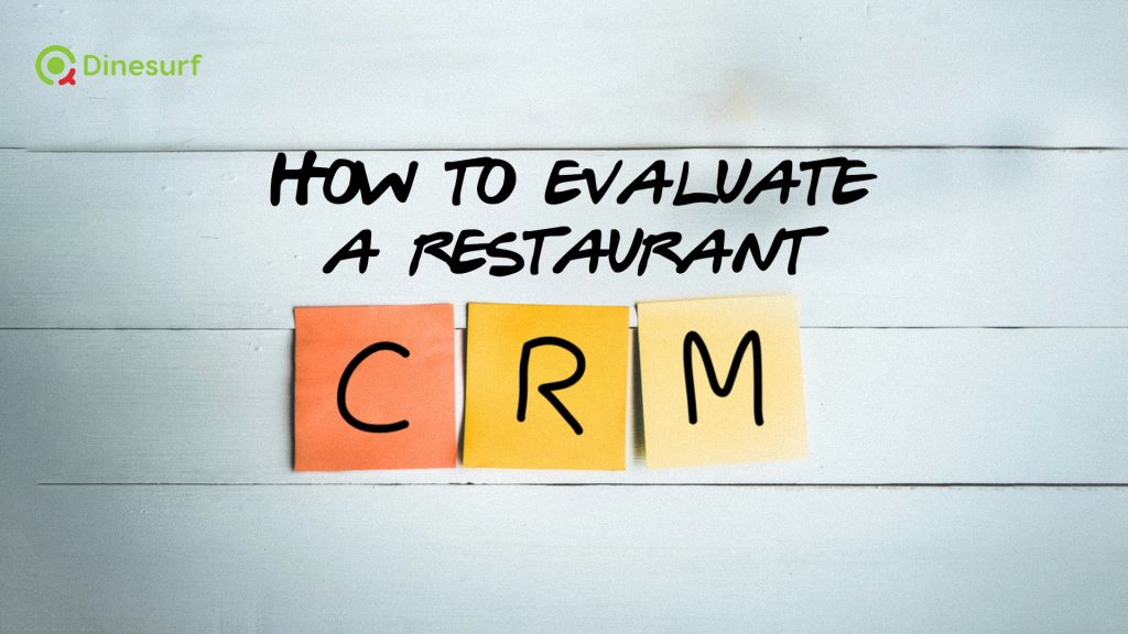 Restaurant CRM
