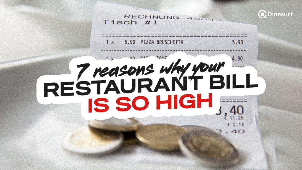 Restaurant bill