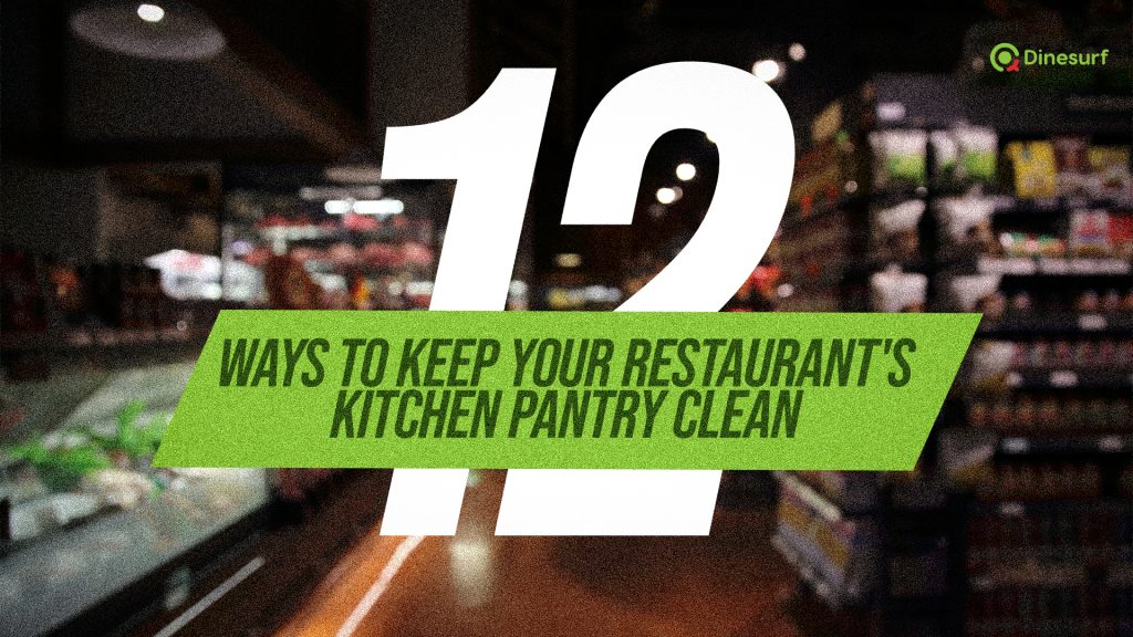 Importance of maintaining a clean kitchen!