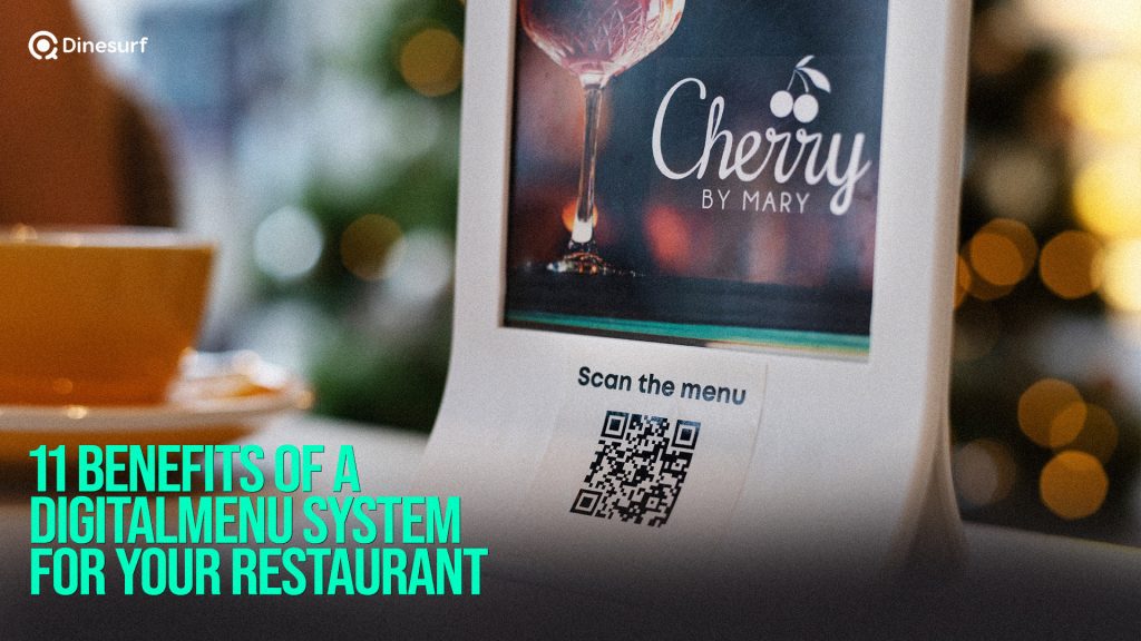 digital menu system
